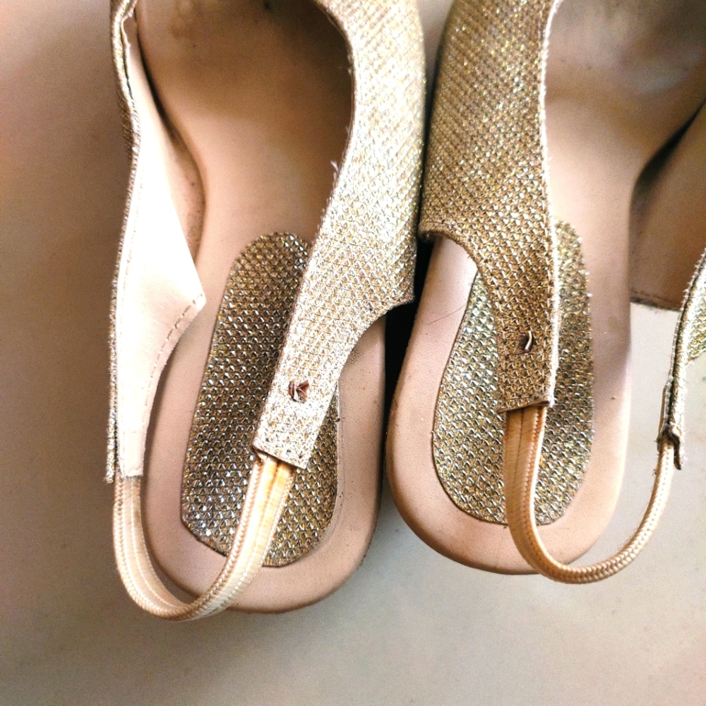Party wear wedges sandals for girls - Picture 7 of 7